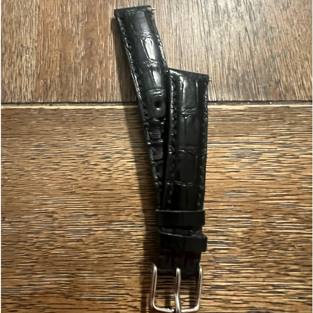 Michele watch band. Genuine alligator. Band size:16